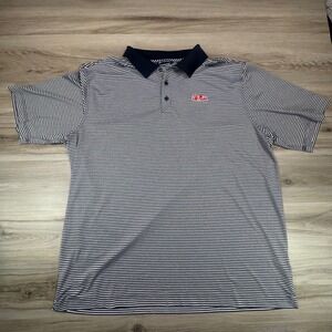 Cutter Buck Ole Miss Rebels Striped Performance Polo Shirt Mens 2XT